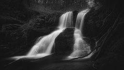 Black Spout waterfall, Pitlochry