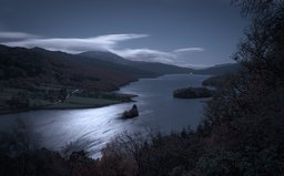 Loch Tummel Moonlight