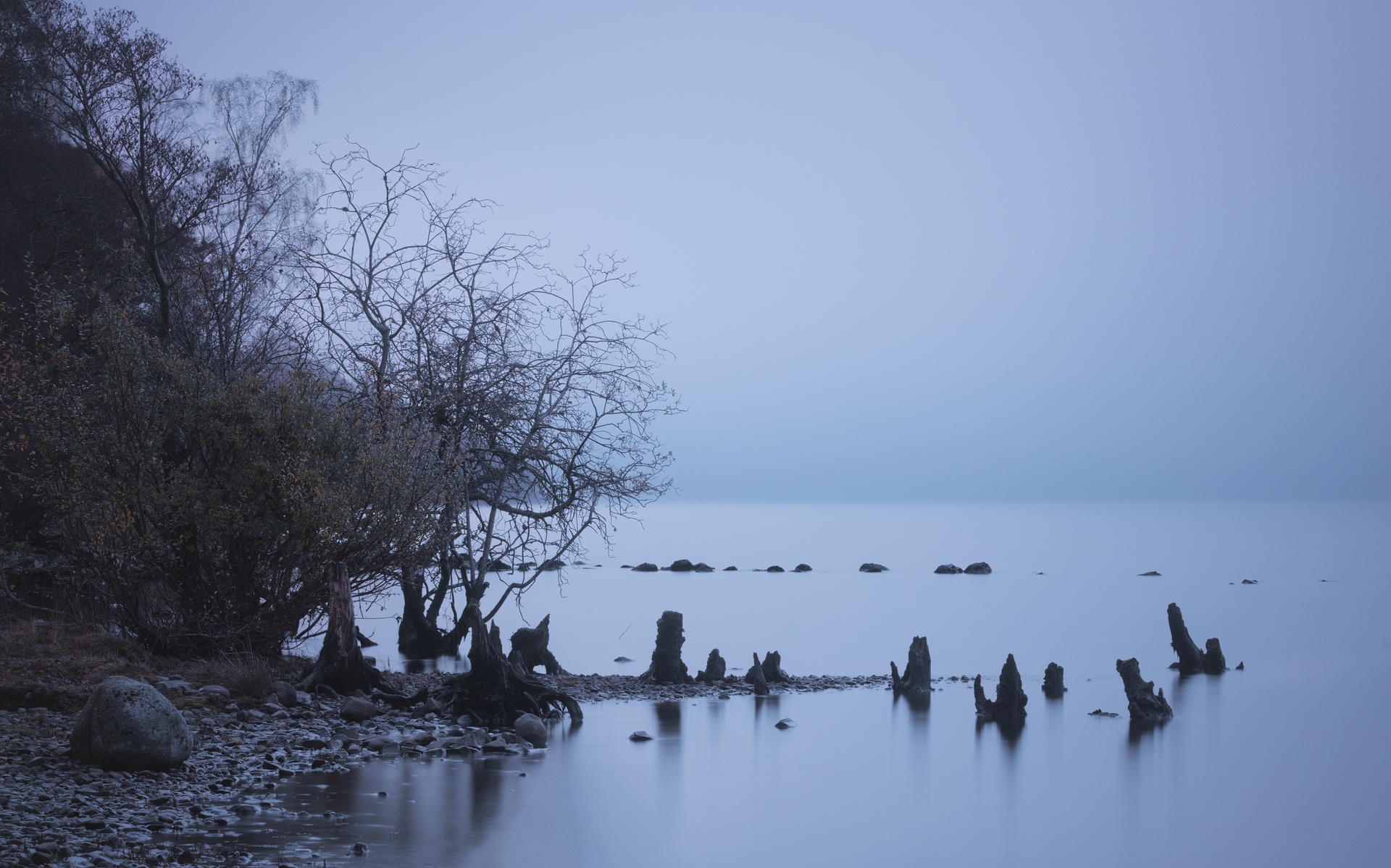 Misty Morning, Loch Rannoch 1